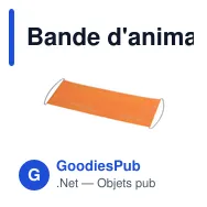 Bande d'animation personnalisable pour événements - Bande Animación Oeavec logo - Miniature 8