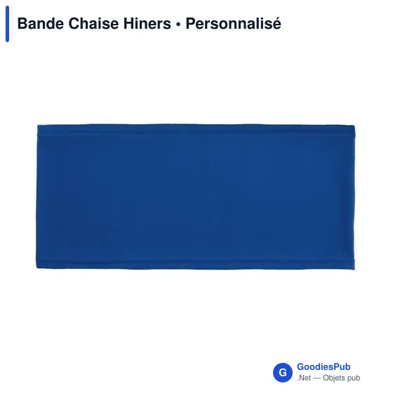 Bande Chaise personnalisable avec logo pour objets publicitaires - Image 3