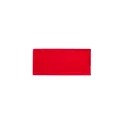 Variante rouge - Bande Chaise personnalisable avec logo pour objets publicitaires