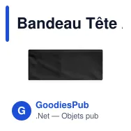Bandeau Tête Arilyn - Miniature 7