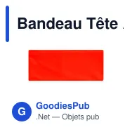 Bandeau Tête Arilyn - Miniature 10