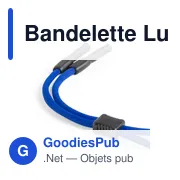 Bandelette de lunettes personnalisable avec logo - Balian - Miniature 4