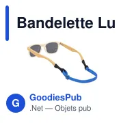 Bandelette Lunettes Redrag - Miniature 4