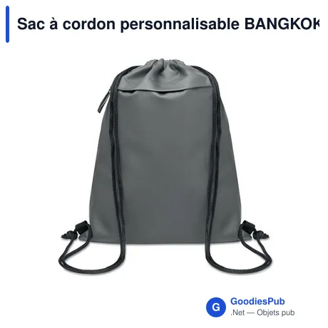 Sac à cordon personnalisable BANGKOK BAG avec logo