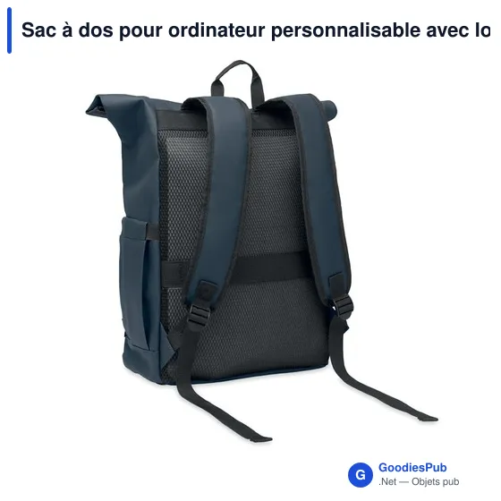 Sac à dos pour ordinateur personnalisable avec logo - BANGKOK ROLL - Image 2