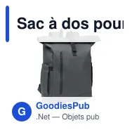 Sac à dos pour ordinateur personnalisable avec logo - BANGKOK ROLL - Miniature 12