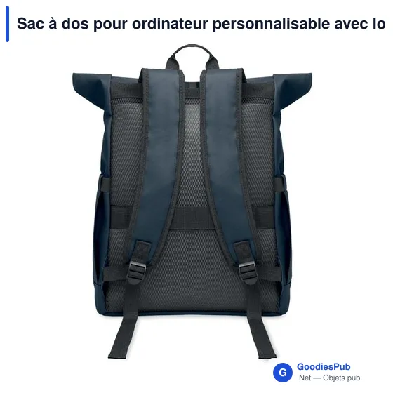 Sac à dos pour ordinateur personnalisable avec logo - BANGKOK ROLL - Image 7
