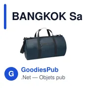 Sac de sport personnalisable BANGKOK avec logo - Miniature 1