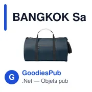 Sac de sport personnalisable BANGKOK avec logo - Miniature 2