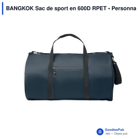 Sac de sport personnalisable BANGKOK avec logo - Image 2