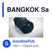 Sac de sport personnalisable BANGKOK avec logo - Miniature 3