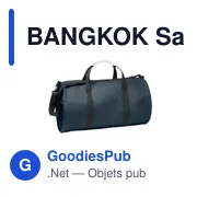Sac de sport personnalisable BANGKOK avec logo - Miniature 4