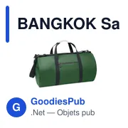 Sac de sport personnalisable BANGKOK avec logo - Miniature 8