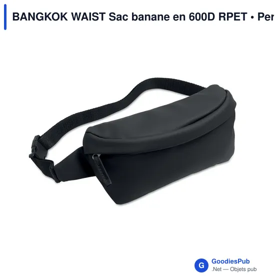 Sac banane personnalisable BANGKOK WAIST avec logo - Image 1