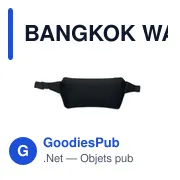 Sac banane personnalisable BANGKOK WAIST avec logo - Miniature 2