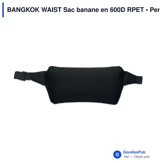 Sac banane personnalisable BANGKOK WAIST avec logo - Image 2