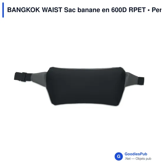 Sac banane personnalisable BANGKOK WAIST avec logo - Image 11