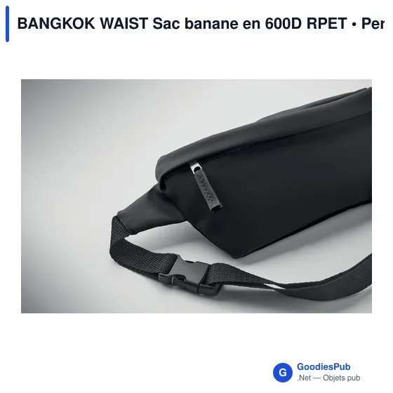 Sac banane personnalisable BANGKOK WAIST avec logo - Image 4