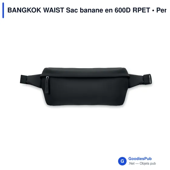 Sac banane personnalisable BANGKOK WAIST avec logo - Image 5