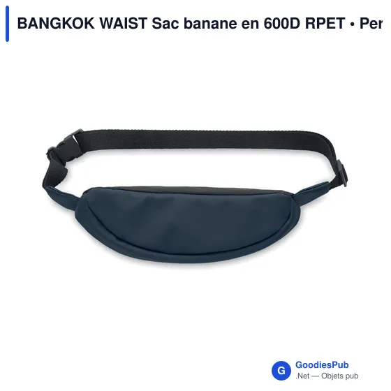 Sac banane personnalisable BANGKOK WAIST avec logo - Image 7