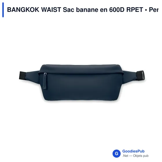 Sac banane personnalisable BANGKOK WAIST avec logo - Image 9