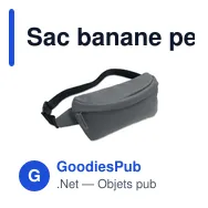 Sac banane personnalisable BANGKOK WAIST avec logo - Miniature 10