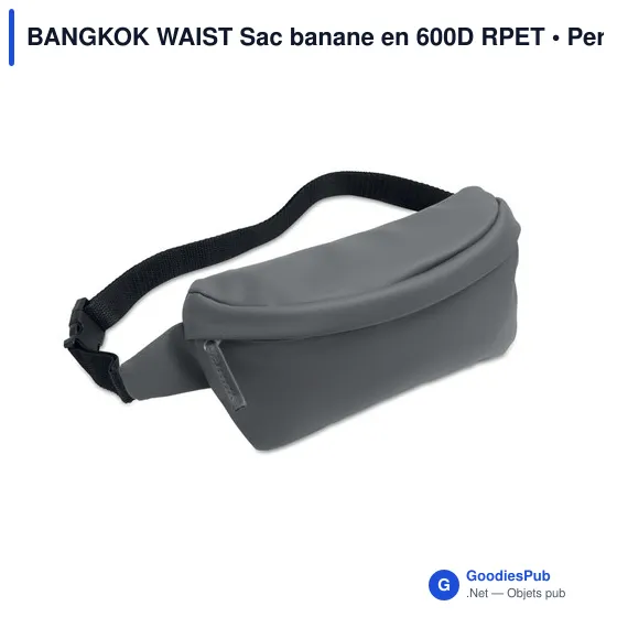 Sac banane personnalisable BANGKOK WAIST avec logo - Image 10