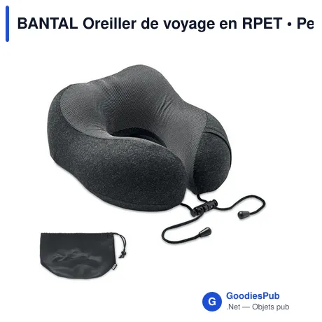 BANTAL Oreiller de voyage en RPET