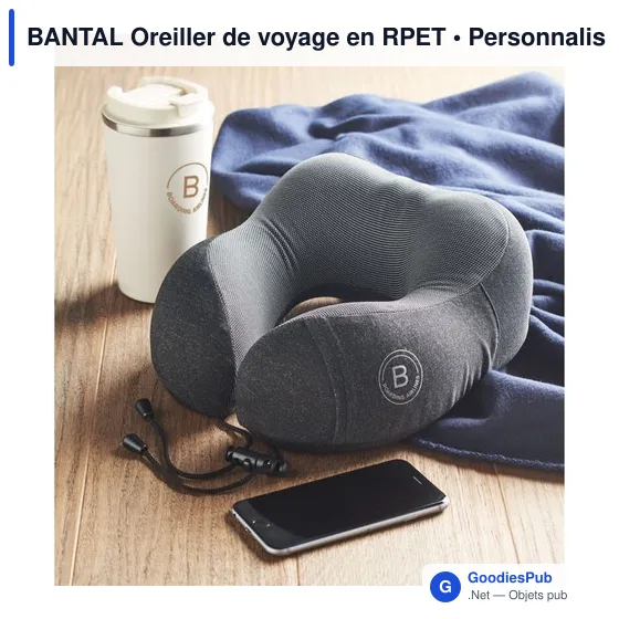 BANTAL Oreiller de voyage en RPET - Image 5