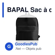 BAPAL Sac à dos en polyester - Miniature 1