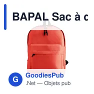 BAPAL Sac à dos en polyester - Miniature 3
