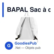 BAPAL Sac à dos en polyester - Miniature 5