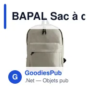 BAPAL Sac à dos en polyester - Miniature 6