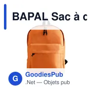 BAPAL Sac à dos en polyester - Miniature 8