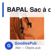BAPAL Sac à dos en polyester - Miniature 9