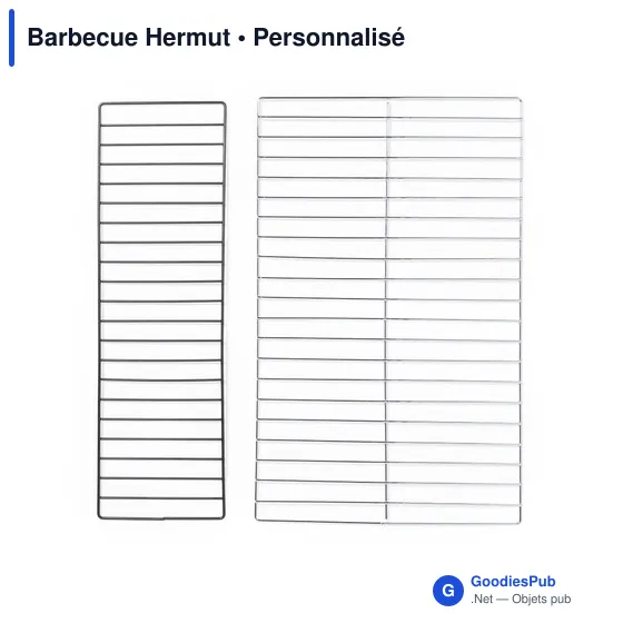 Barbecue pliant personnalisable Hermut avec logo entreprise - Image 4