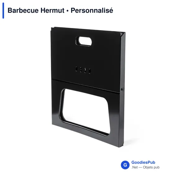 Barbecue pliant personnalisable Hermut avec logo entreprise - Image 7