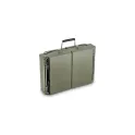 Variante Vert olive - Barbecue portable personnalisable en acier avec logo - InSideOut Fyra