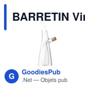 BARRETIN Vinaigrier en verre - Miniature 1