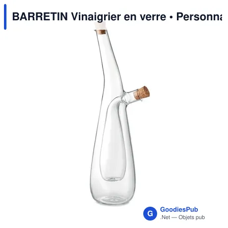 BARRETIN Vinaigrier en verre