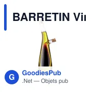 BARRETIN Vinaigrier en verre - Miniature 3