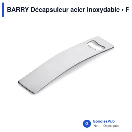 BARRY Décapsuleur acier inoxydable