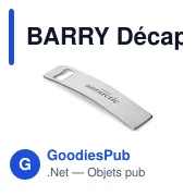 BARRY Décapsuleur acier inoxydable - Miniature 3