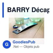 BARRY Décapsuleur acier inoxydable - Miniature 4