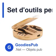 Set d'outils personnalisable avec logo - 15 pièces - Miniature 1