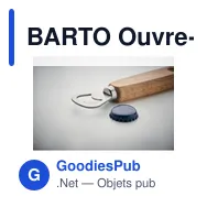 BARTO Ouvre-bouteille pour barman - Miniature 5