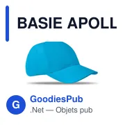 BASIE APOLLO Casquette 6 panneaux 160 gr/m - Miniature 4