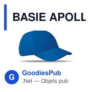 BASIE APOLLO Casquette 6 panneaux 160 gr/m - Miniature 5