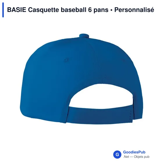 BASIE APOLLO Casquette 6 panneaux 160 gr/m - Image 6