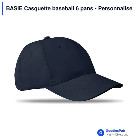 BASIE APOLLO Casquette 6 panneaux 160 gr/m - Image 9
